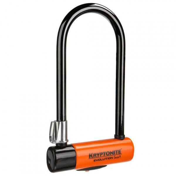Kryptonite - Evolution Standard - Fahrradschloss Gr 10 x 22,5 cm schwarz/grau/orange