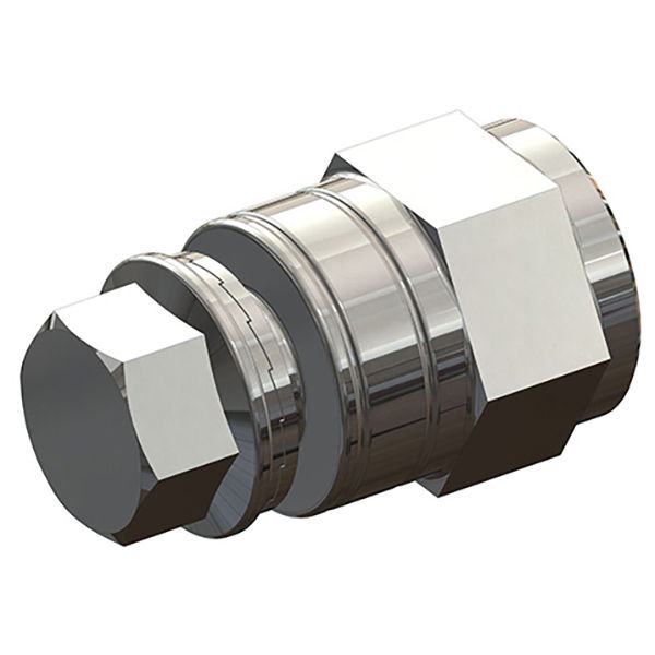 Croozer - Achsmutteradapter Gr 3/8 x 26 grau