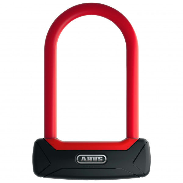 ABUS - Granit Plus 640/135Hb150 Rd - Fahrradschloss Gr 150 x 83 mm rot/schwarz