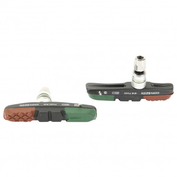 Contec - Bremsschuh V-Stop 3D for V-Brakes Cartridge - Bremsschuh Gr 72 mm schwarz