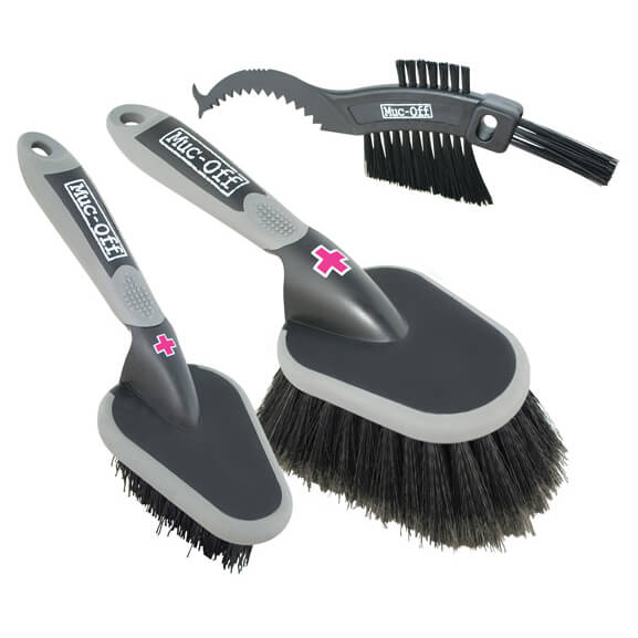 Muc Off - Brush Set 3-Pack - Bürstenset schwarz