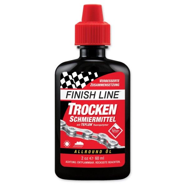Finish Line - Trockenschmiermittel Spritzflasche - Fahrradwerkzeug Gr 120 ml rot