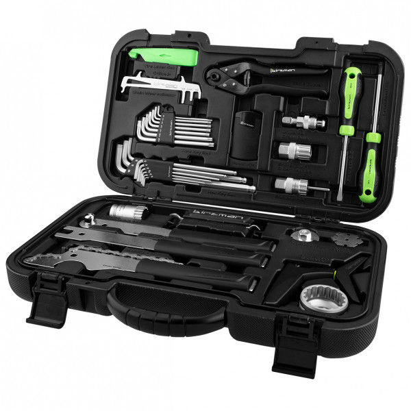Birzman - Travel Tool Box 2019 - Fahrradwerkzeug Gr 46 x 28 x 8 cm - 4,35 kg schwarz