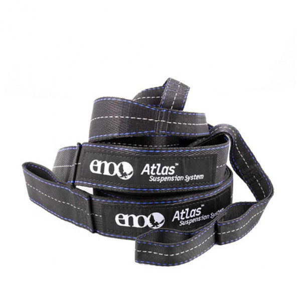 ENO - Atlas Suspension System - Hängemattenaufhängung Gr Regular - 280 x 4/2 cm schwarz/ royal