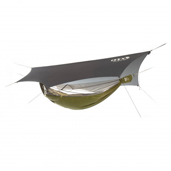 ENO - JungleLink Shelter System - Hängemattenerweiterung Gr One Size grau/ lichen