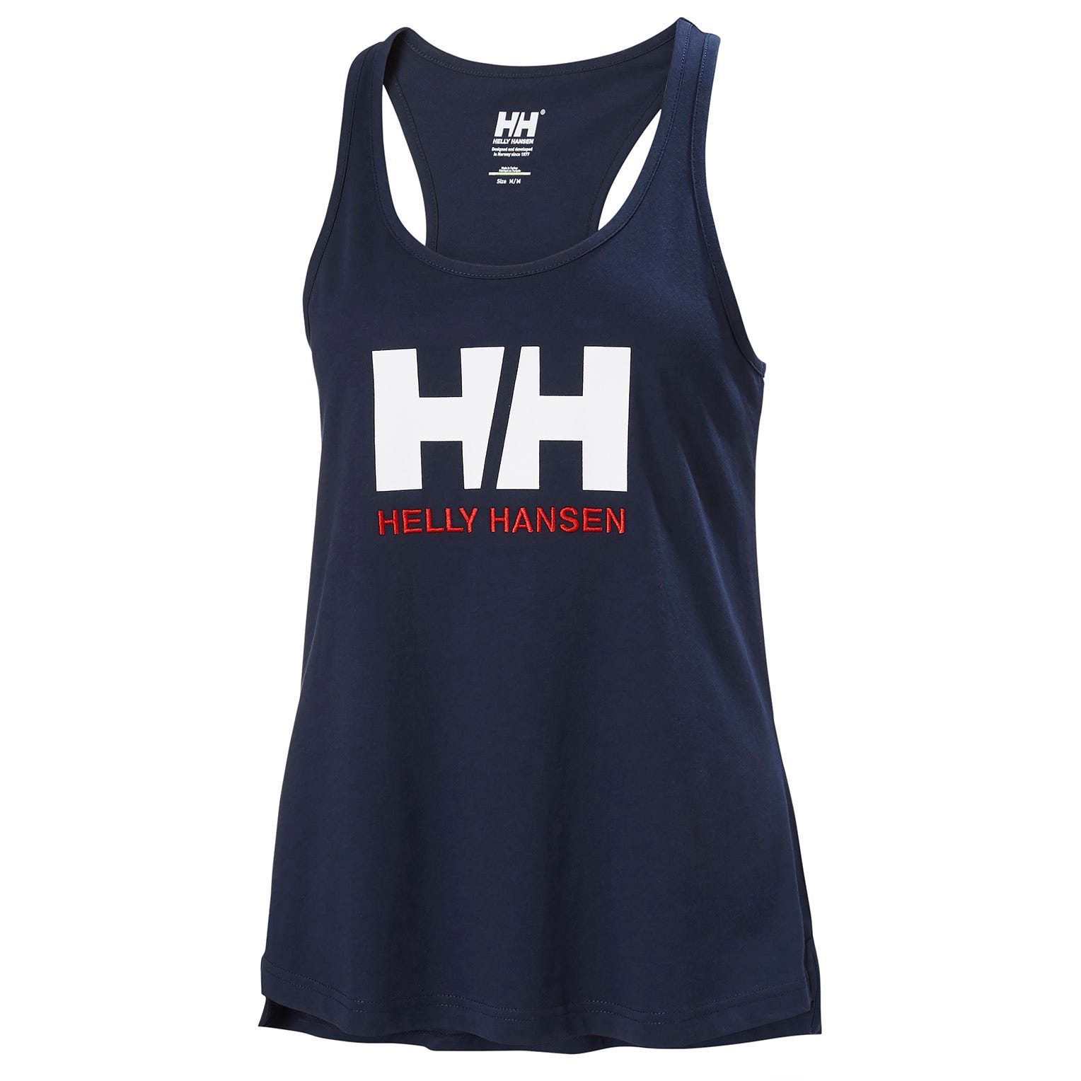 Helly Hansen Damen HH Logo Unterhemd Aus Baumwolle - Marine XS