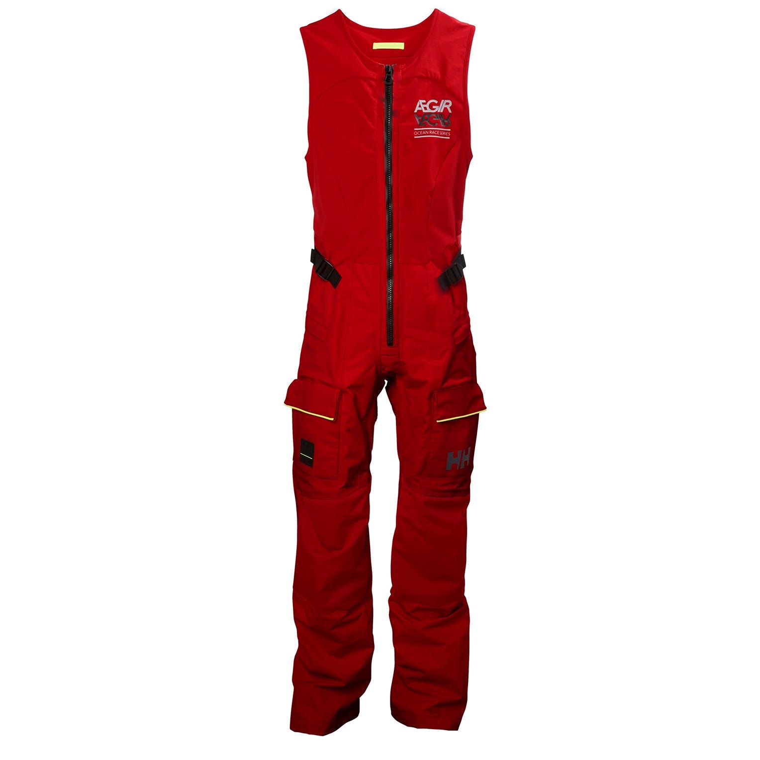Helly Hansen Damen Ægir Komplettschutz-segellatzhose - Rot L