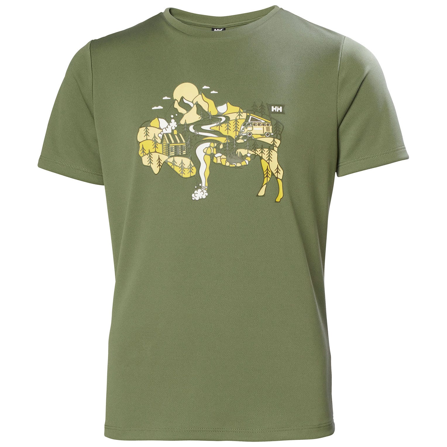 Helly Hansen Kinder T-shirt Marka Feuchtigkeitsregulierend - 140/10