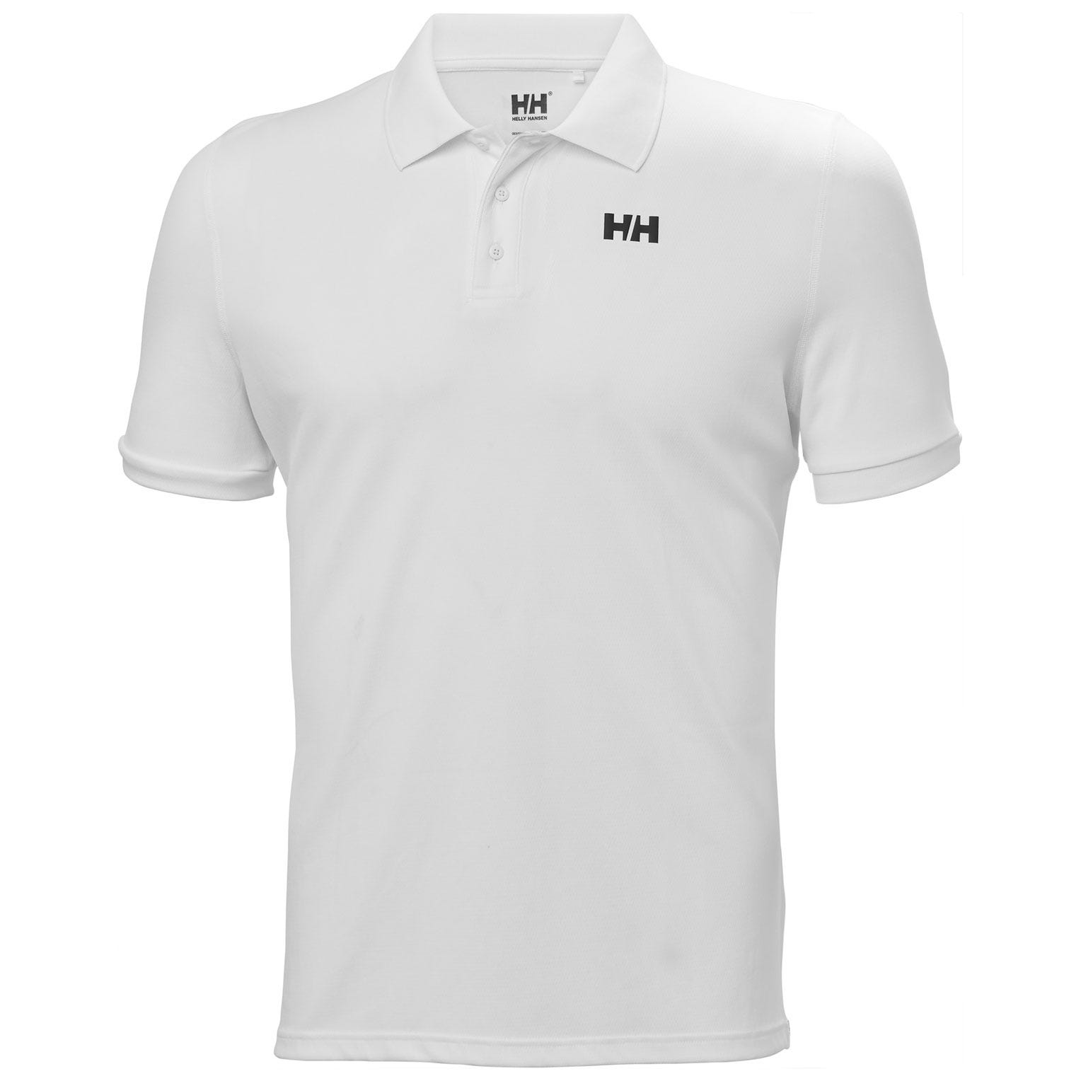 Helly Hansen Herren HH Lifa Active Solen Kurzarm-poloshirt - Weiß XXL