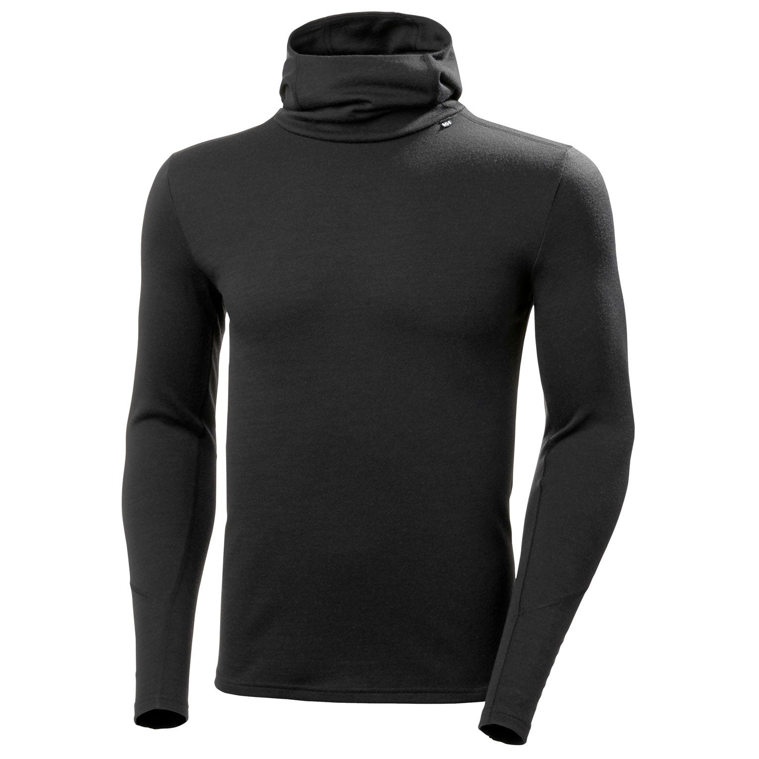 Helly Hansen Herren Lifa Merino Leichter Hoodie - Schwarz L