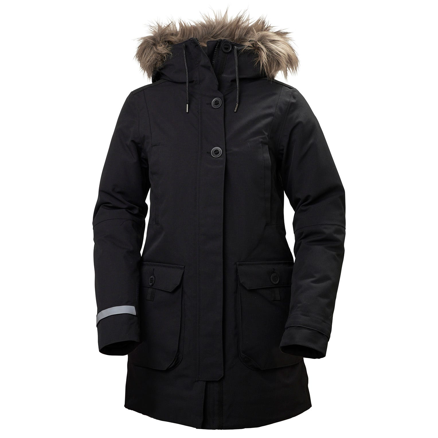 Helly Hansen Damen Longyear Ii Warmer Winterparka - Schwarz L