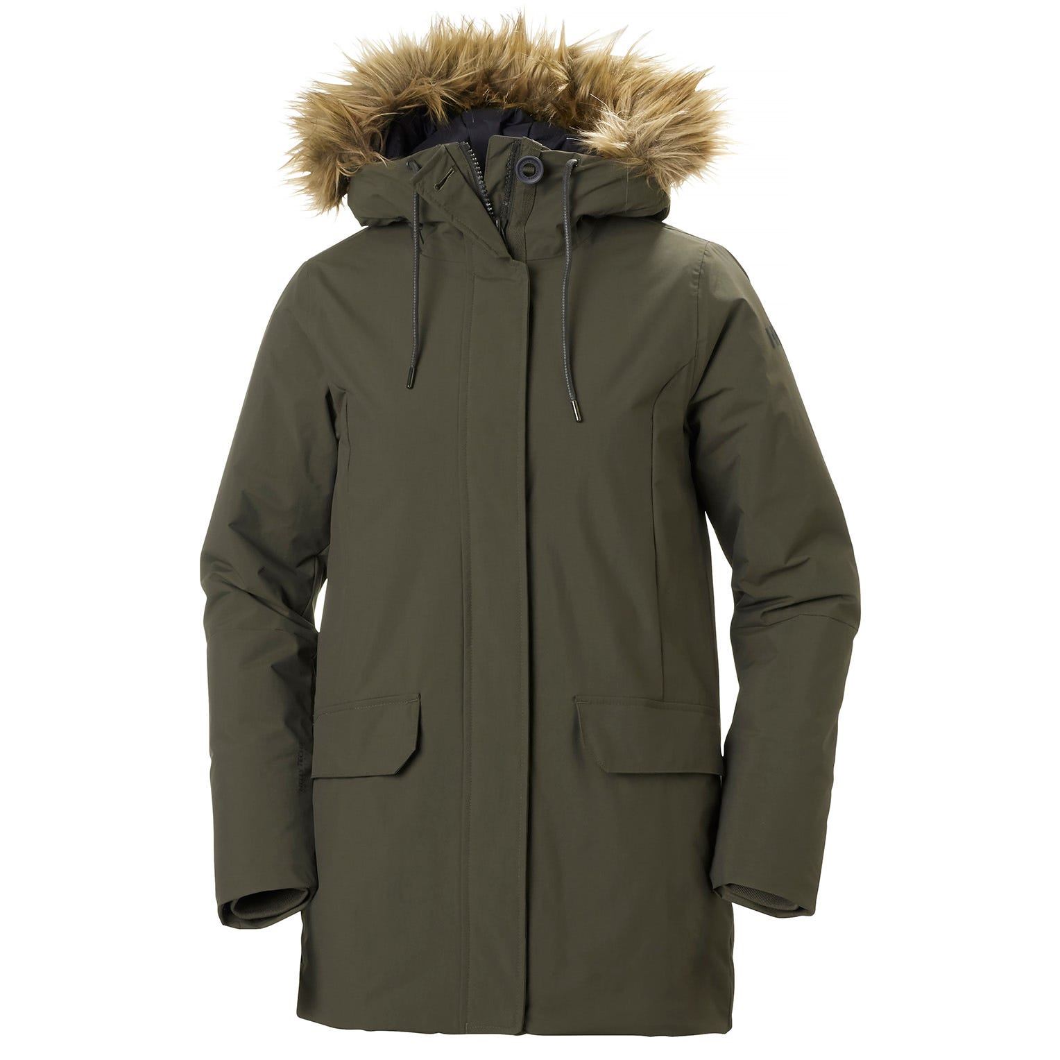 Helly Hansen Damen Classic Warmer Winterparka - Grün L