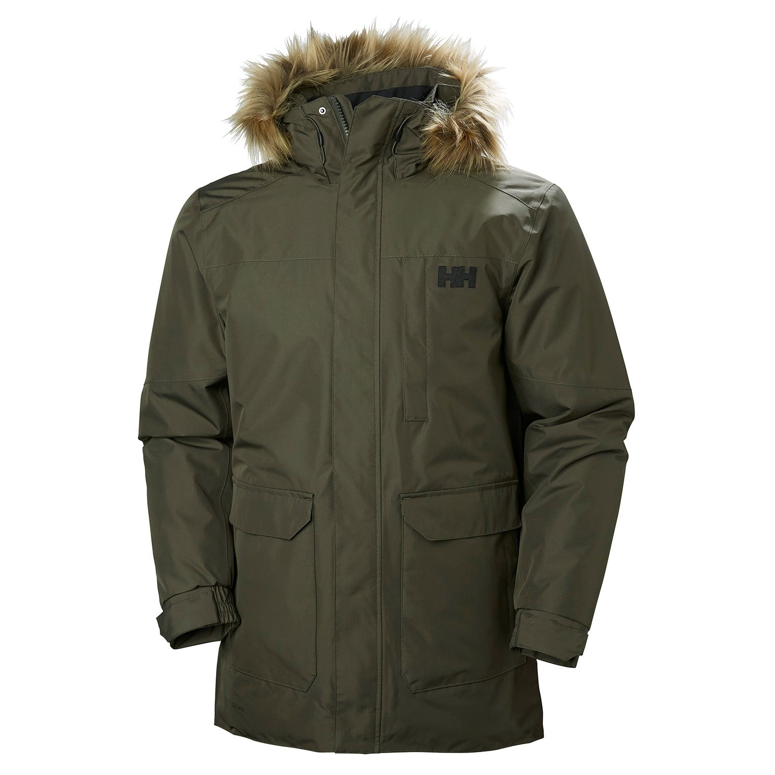 Helly Hansen Herren Dubliner Klassischer Winterparka - Grün L