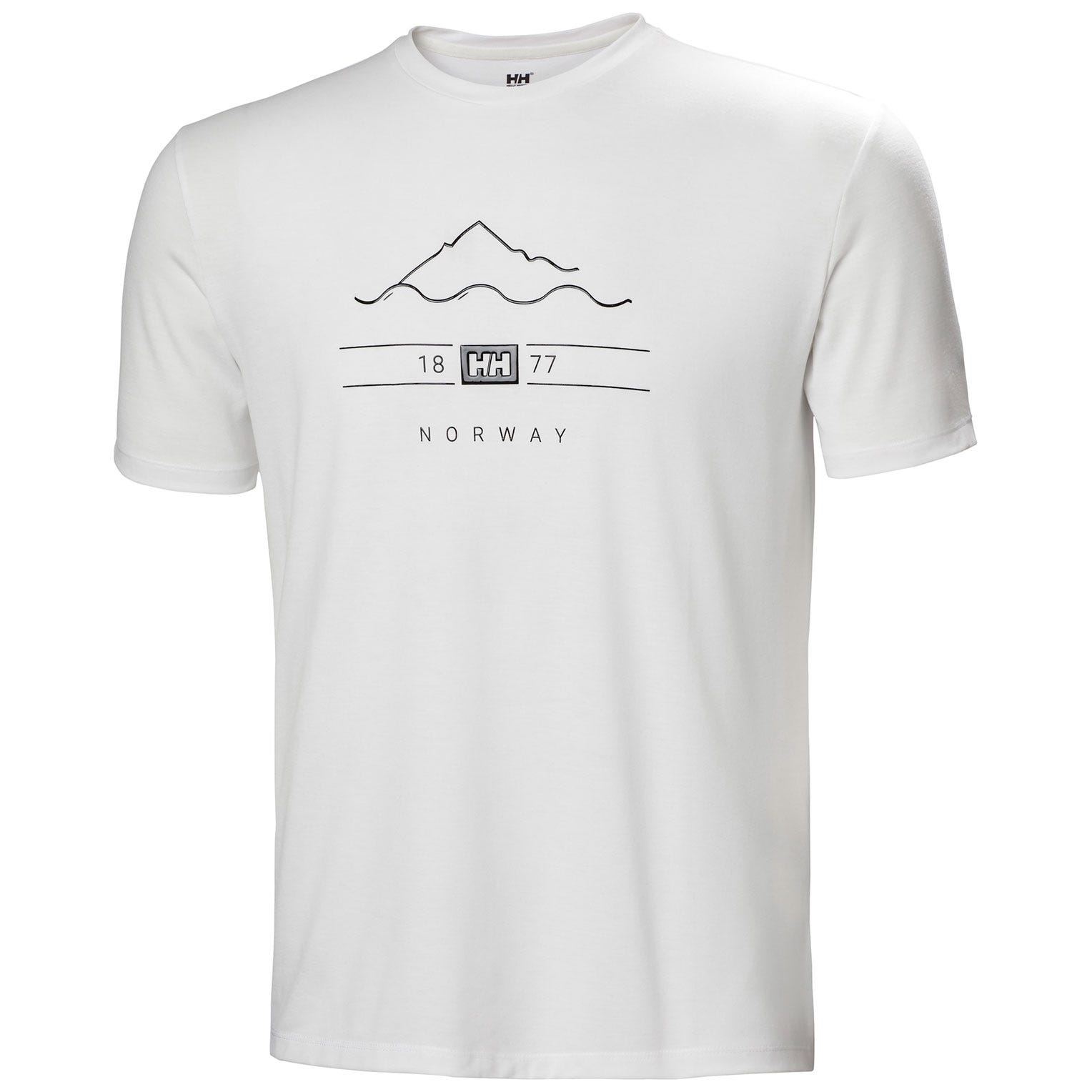 Helly Hansen Herren Skog Recycled T-shirt Mit Print - S