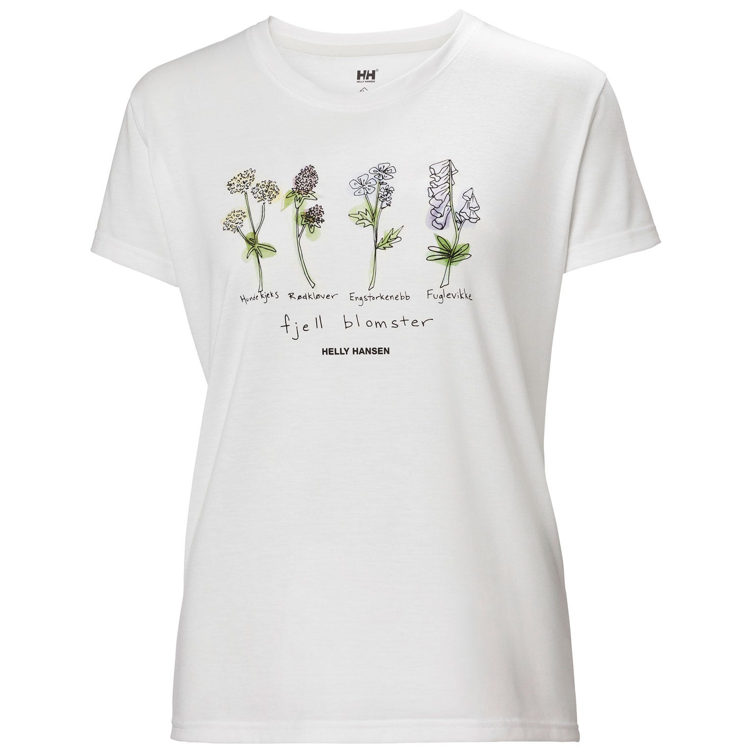 Helly Hansen Damen Skog Jersey-t-shirt Aus Recyletem Material - S