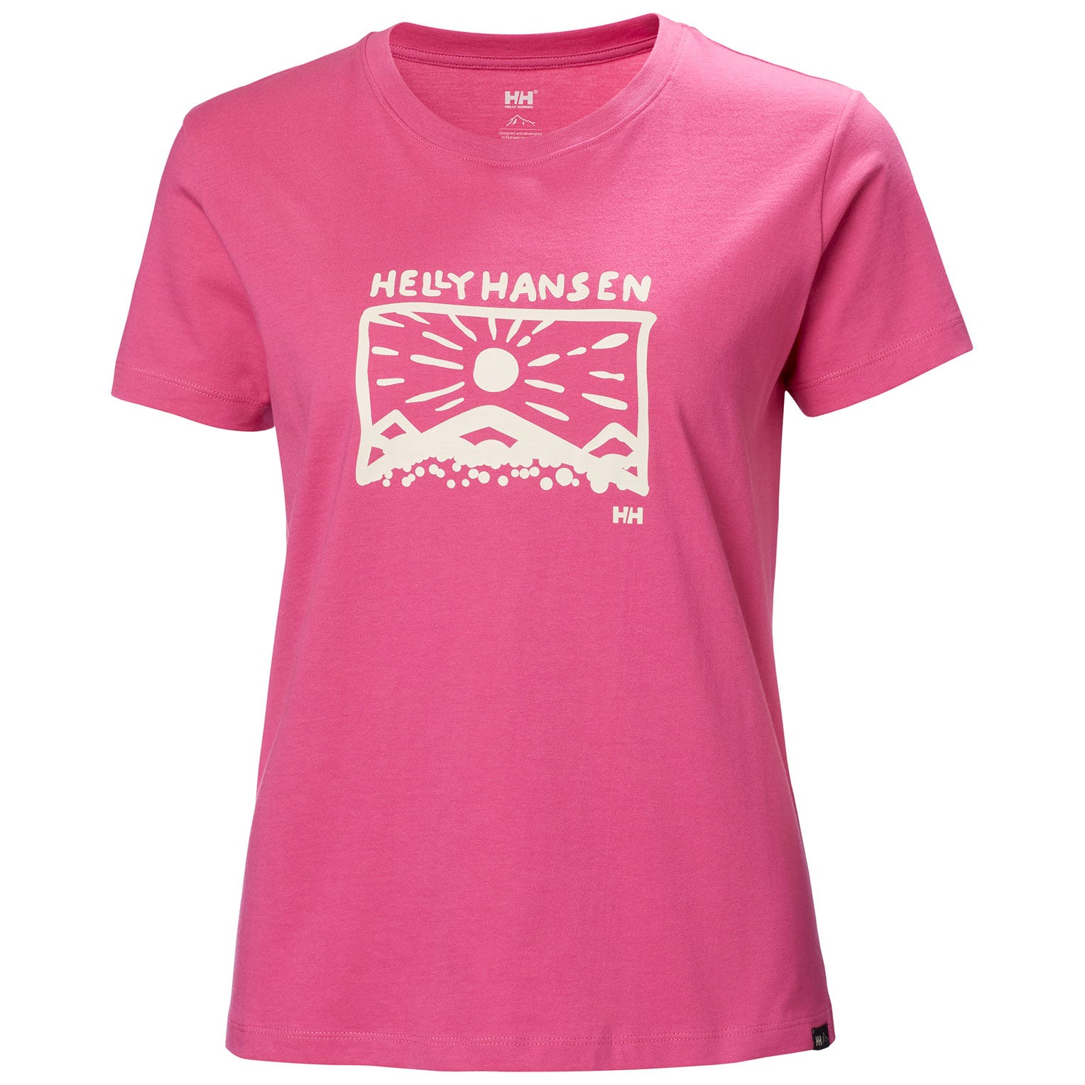 Helly Hansen Damen T-shirt Bio-baumwolle F2f - S