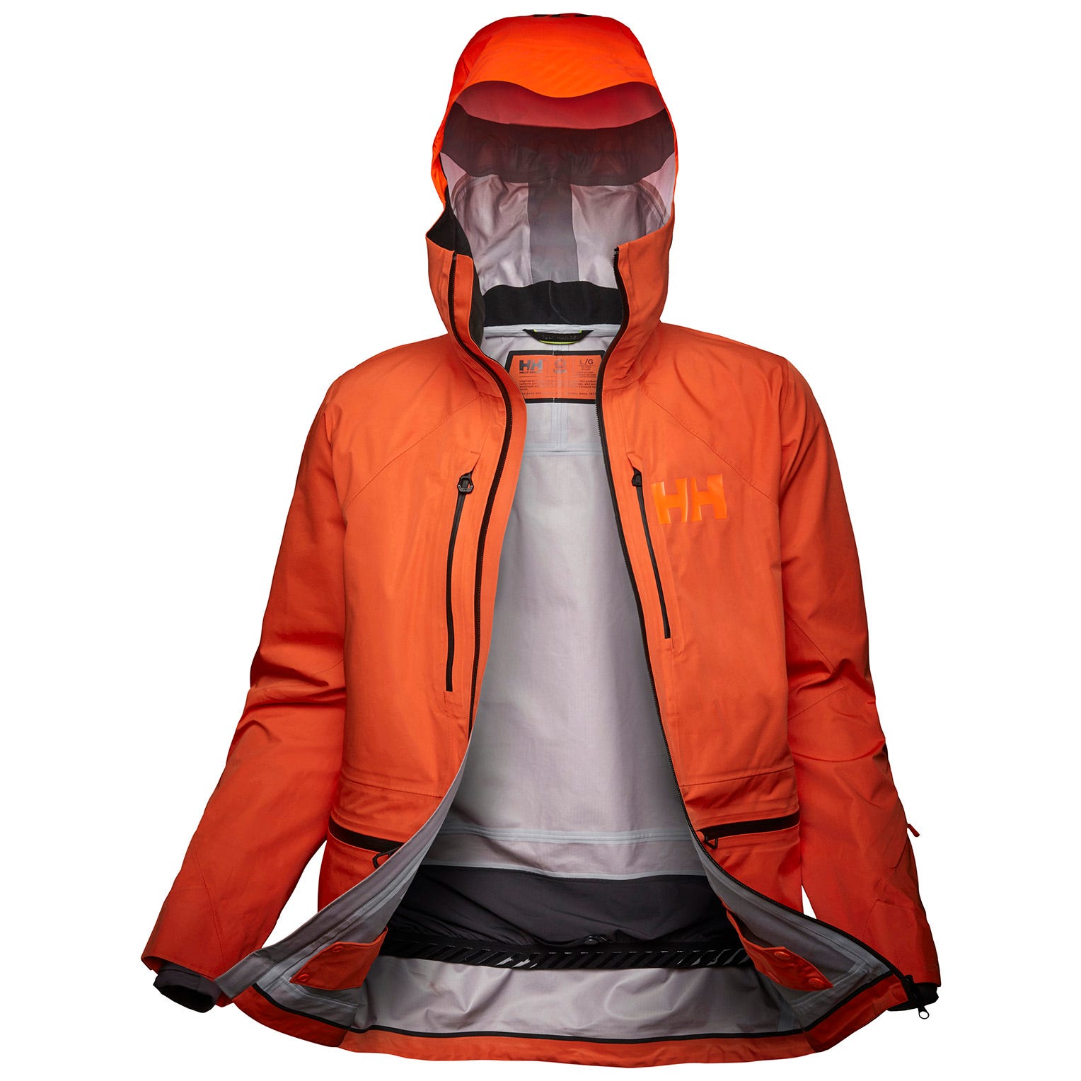 Helly Hansen Herren Elevation Infinity 2.0 Shell-skijacke - Orange L