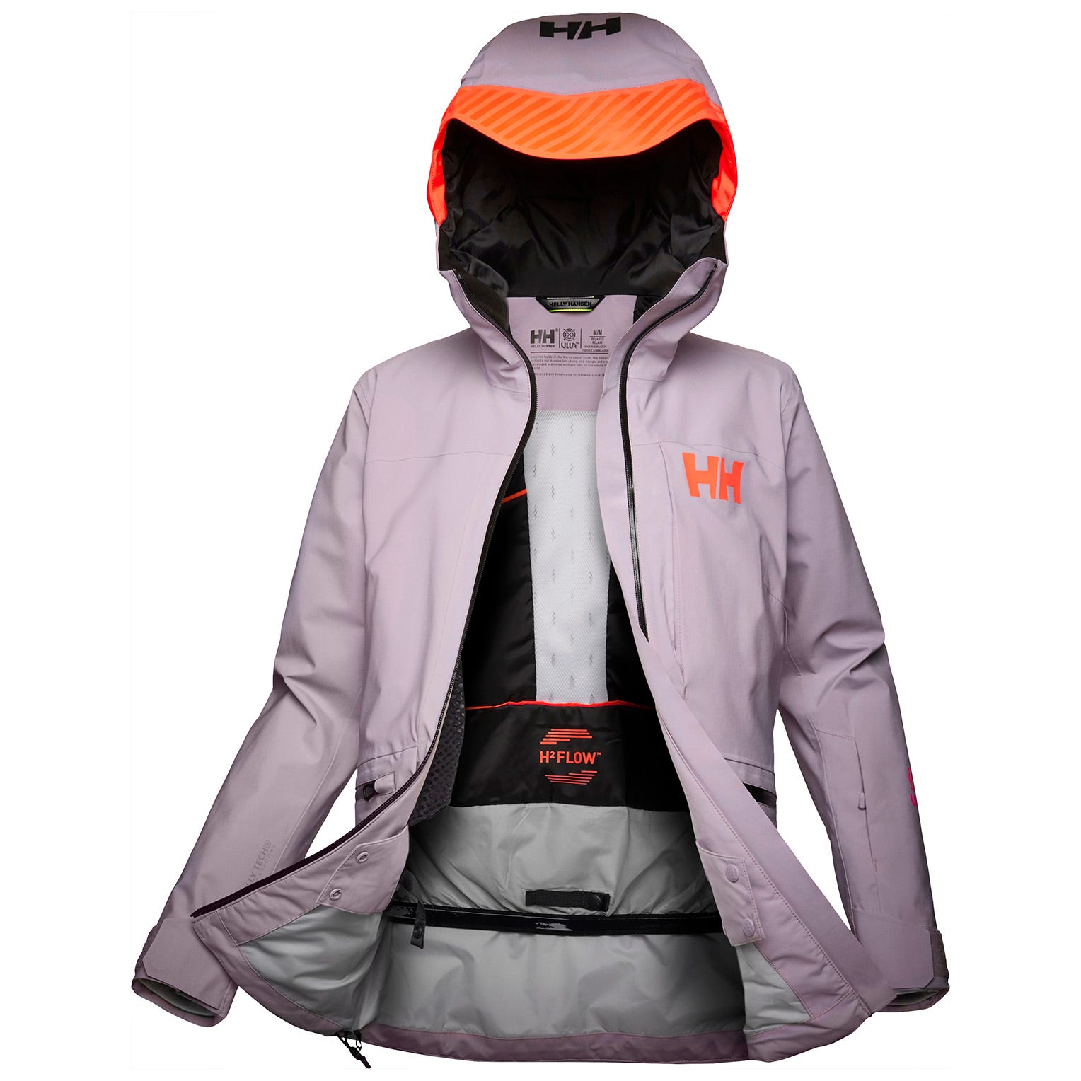 Helly Hansen Damen Powderqueen Infinity Skijacke - Rosa L