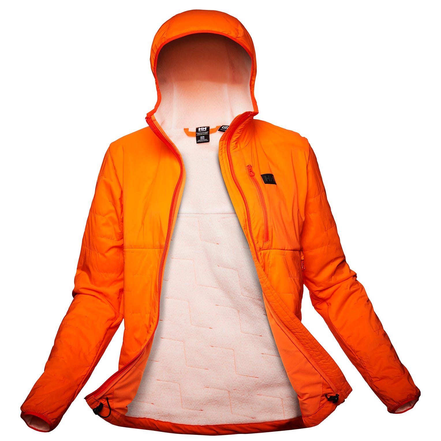 Helly Hansen Damen Lifaloft Air Isolierende Kapuzenjacke - Orange M
