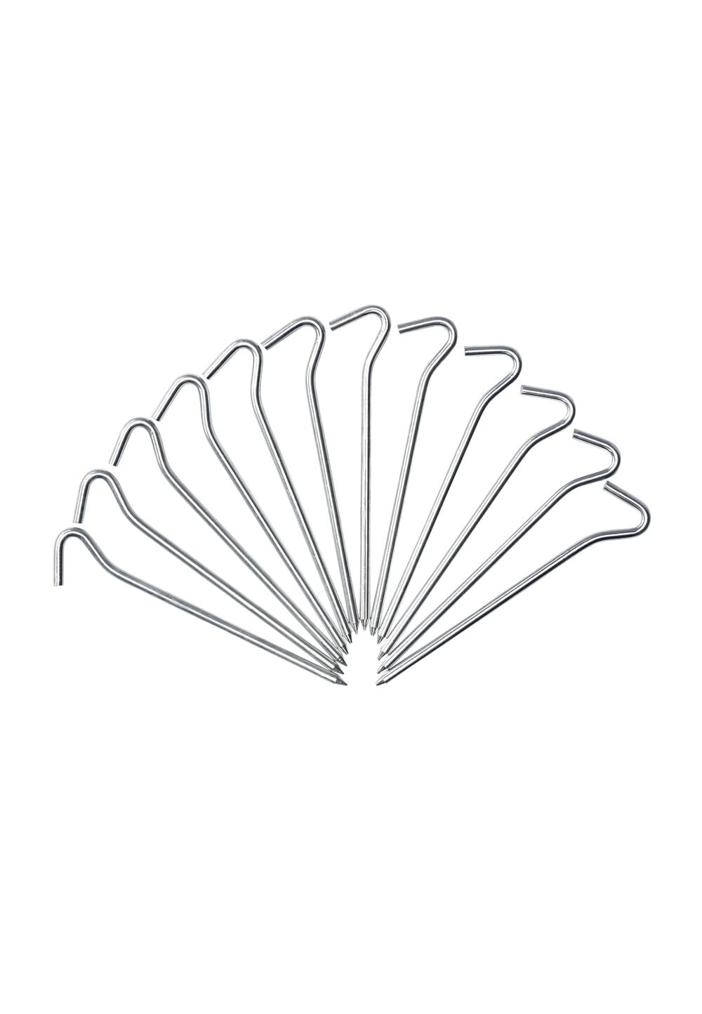Jack Wolfskin Power PEG (12 Pcs) 12er Set Zelt-Heringe one size grau silver