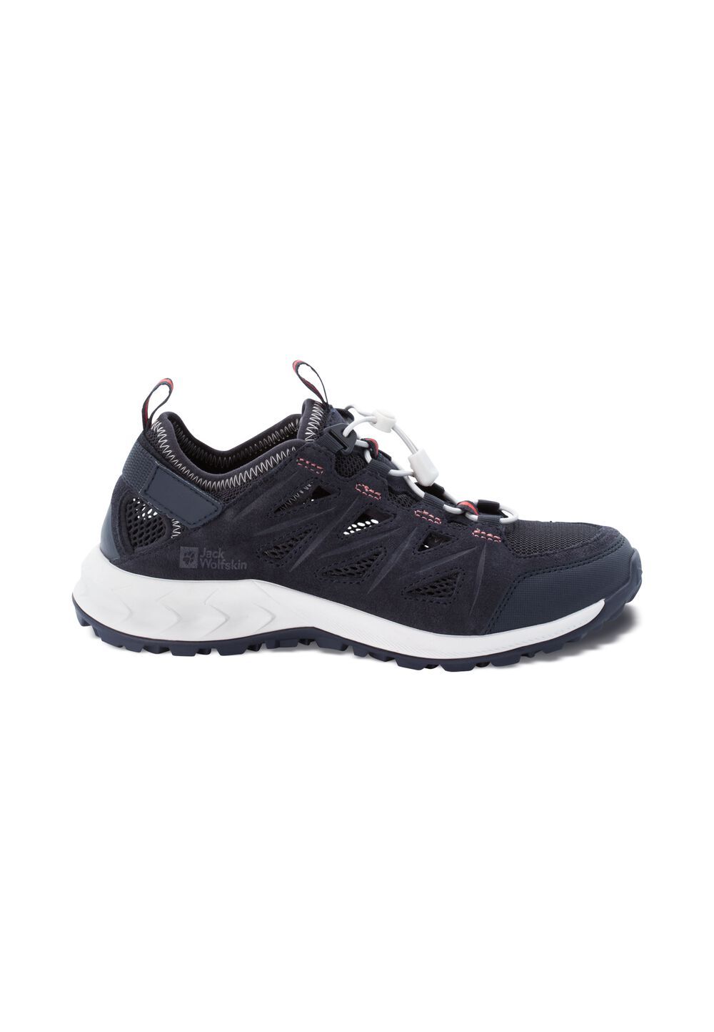 Jack Wolfskin Woodland 2 Hybrid Low Women Wanderschuh mit Leder Frauen 39 braun sand dune