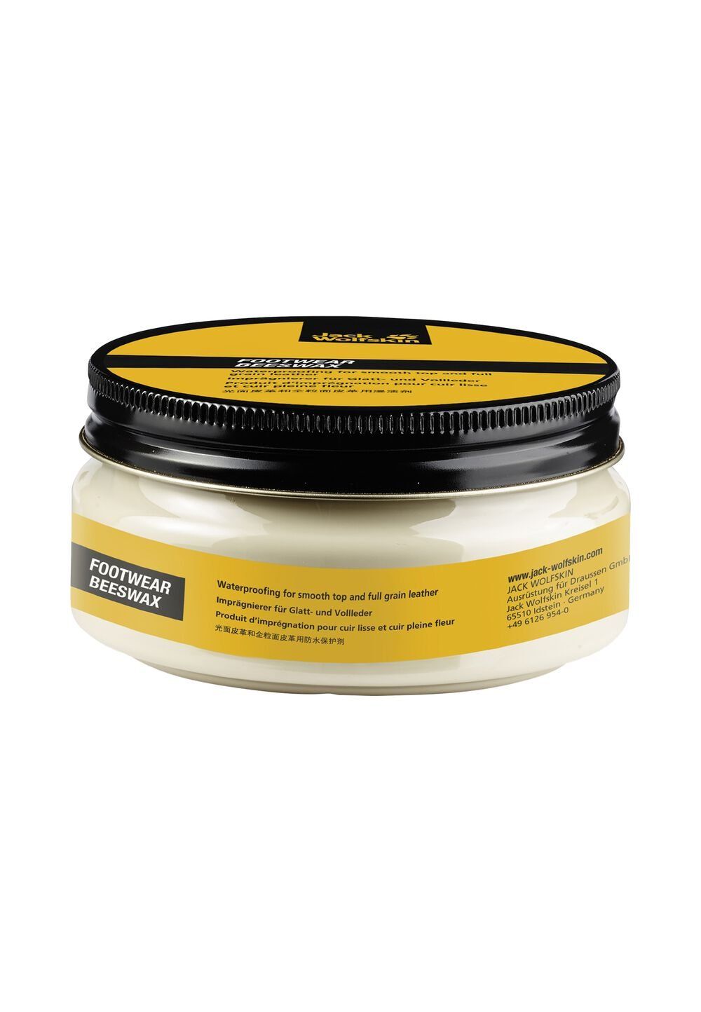 Jack Wolfskin Footwear Beeswax pflegende Schuhcreme auf Bienenwachsbasis one size weiß white