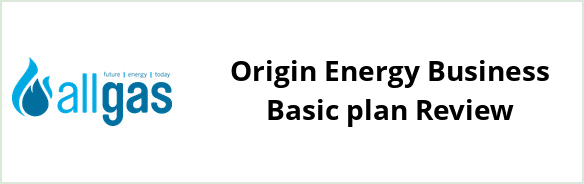 Allgas Energy NSW - Origin Energy Business Basic plan Review