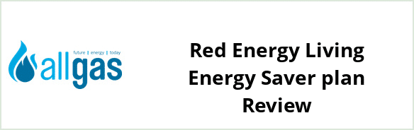 Allgas Energy NSW - Red Energy Living Energy Saver plan Review