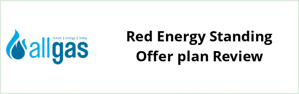 Allgas Energy NSW - Red Energy Standing Offer plan Review