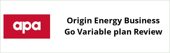 Central Ranges Pipeline Tamworth - Origin Energy Business Go Variable plan Review