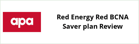 Central Ranges Pipeline Tamworth - Red Energy Red BCNA Saver plan Review