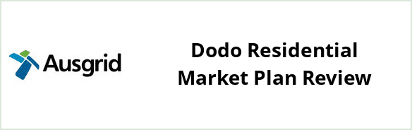 Ausgrid - Dodo Residential Market plan Review