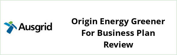 Ausgrid - Origin Energy Greener For Business plan Review