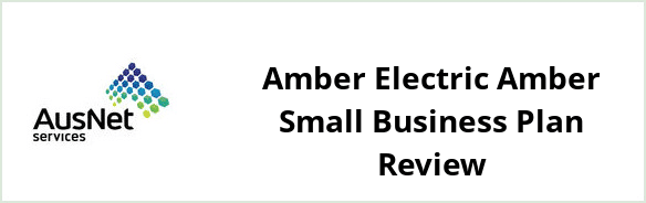 AusNet Services (electricity) - Amber Electric Amber Small Business Plan Review