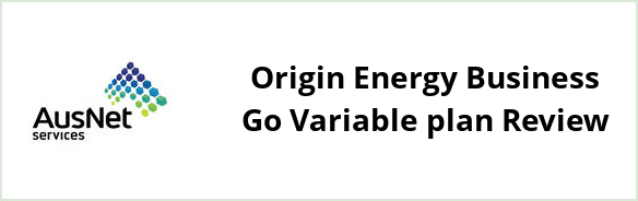 AusNet Services (gas) - Origin Energy Business Go Variable plan Review