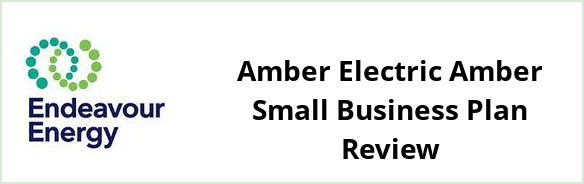 Endeavour - Amber Electric Amber Small Business Plan Review