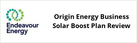 Endeavour - Origin Energy Business Solar Boost plan Review