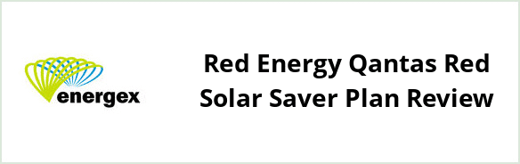 Energex - Red Energy Qantas Red Solar Saver plan Review