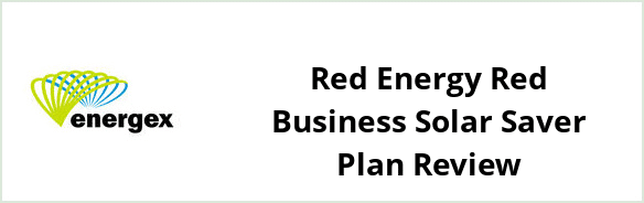 Energex - Red Energy Red Business Solar Saver plan Review