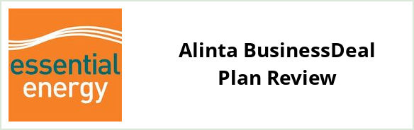 Essential Energy Standard - Alinta BusinessDeal plan Review