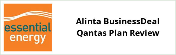 Essential Energy Standard - Alinta BusinessDeal Qantas plan Review