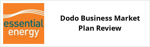 Essential Energy Far West - Dodo Business Market plan Review