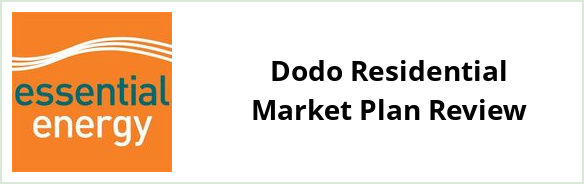 Essential Energy Far West - Dodo Residential Market plan Review