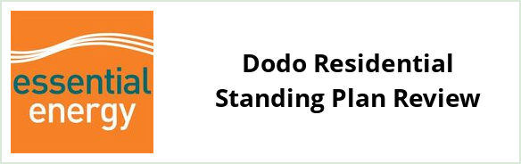 Essential Energy Far West - Dodo Residential Standing plan Review