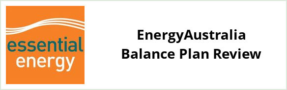 Essential Energy Standard - EnergyAustralia Balance Plan Review