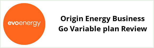 Evoenergy ACT - Origin Energy Business Go Variable plan Review