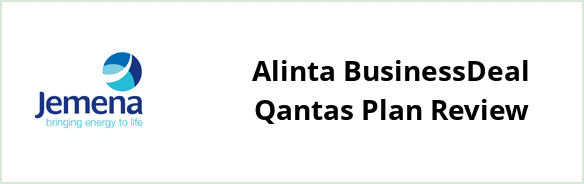 Jemena - Alinta BusinessDeal Qantas plan Review