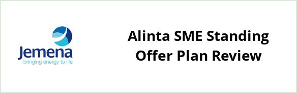 Jemena - Alinta SME Standing Offer plan Review