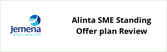 Jemena Country Network - Alinta SME Standing Offer plan Review