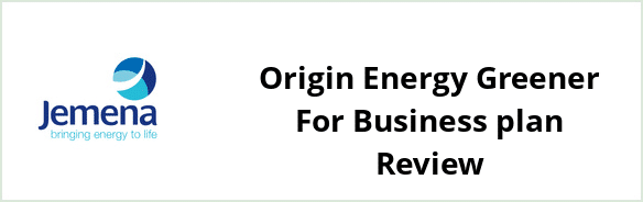 Jemena - Capital Region - Origin Energy Greener For Business plan Review